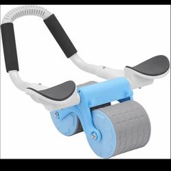 Elbow Support Automatic Rebound Abdominal Wheel, Ab Roller for Abdominal Exercise Machine, Dolly Core Strengthening Trainer Fitness Belly Training Ab 