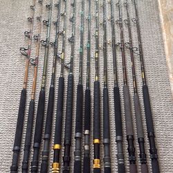 Ocean fishing rods
