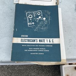 Navy Electrical Training Booklets