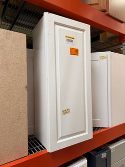 White upper kitchen cabinets 15x36