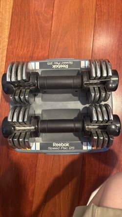 Adjustable Dumbbells set(Reebok Speed Pac 25)