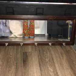 Mirror/hat Coat Holder