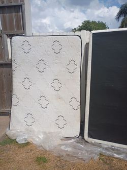 Mattress and box spring