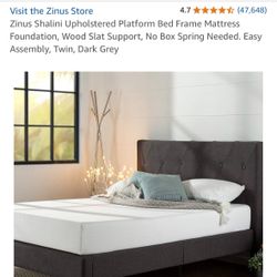 Platform Twin Size Bed Frame