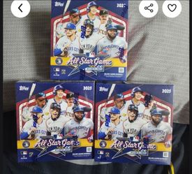 2025 Topps All Star Game Baseball Mega Box x3  $325