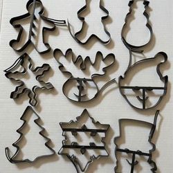 Williams Sonoma Pancake Cookie Molds - Set Of 9 Like New