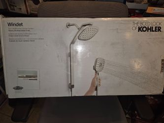 Kohler Windet 3in1 Multi Function Shower System Brand New (Price Is Firm)