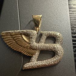 10k 9gram Bentley Pendant 