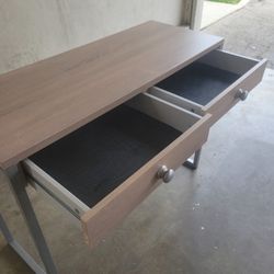 Modern Desk with Drawers 