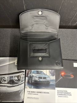 BMW 5 Series Owner’s Manual Set – 2016 BMW 535i – OEM Original Manuals & Case
