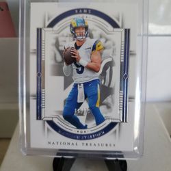 Rams Matthew Stafford Parallel Card