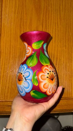 Authentic Mexican Clay Vase