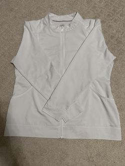 White Scrub Jacket 