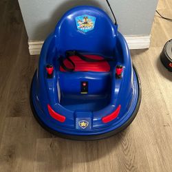 Paw Patrol Bumper Car $60