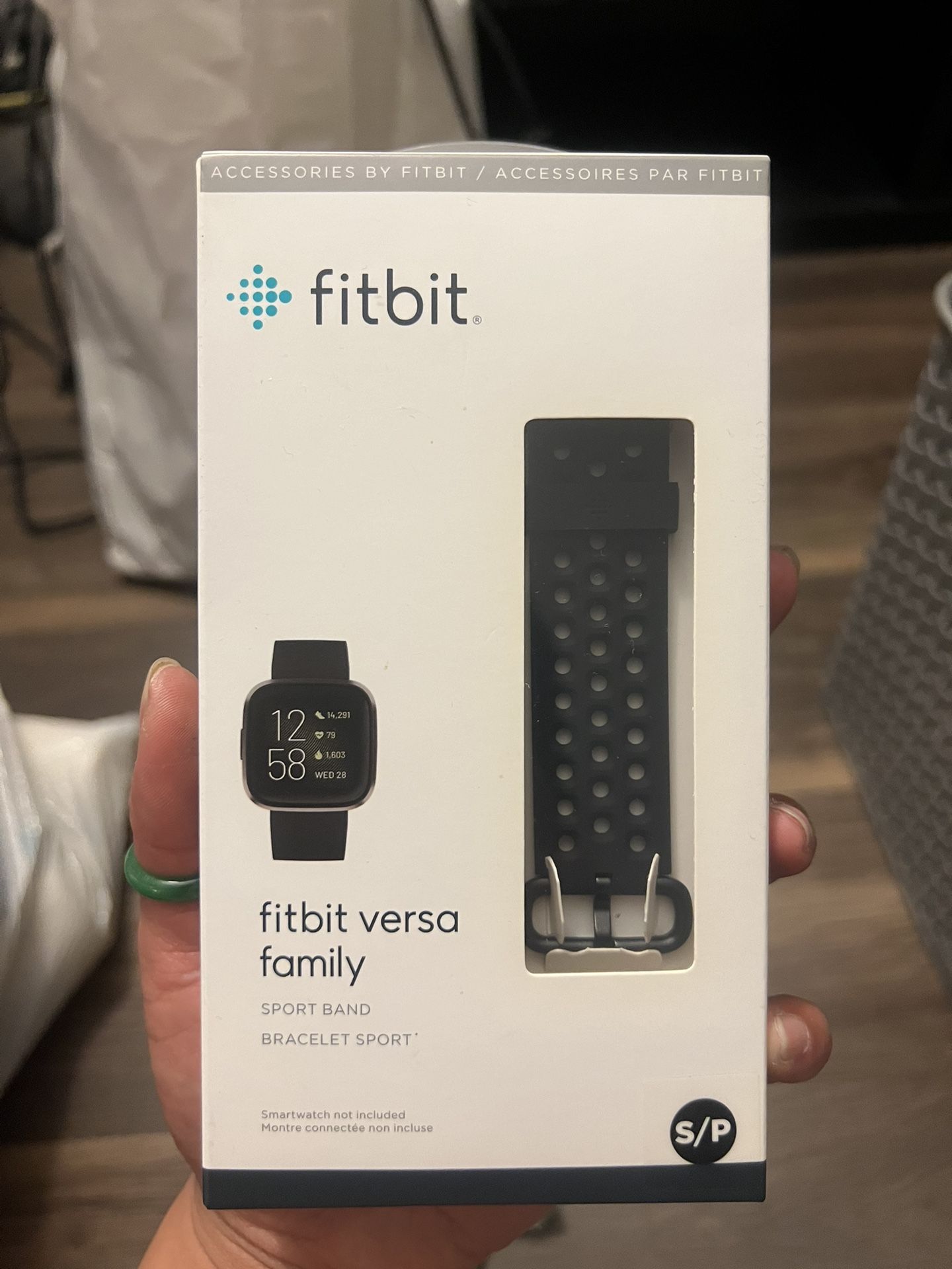 Fitbit Versa Family Black Sport Band