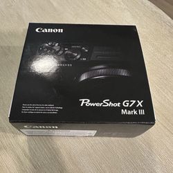 Canon G7x mark III