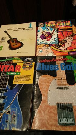 7 Guitar Instruction learning Books