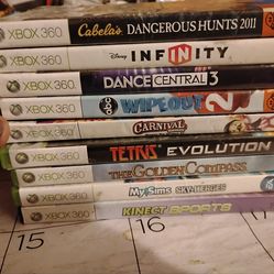9 Xbox 360 games $100 no less or $20ea