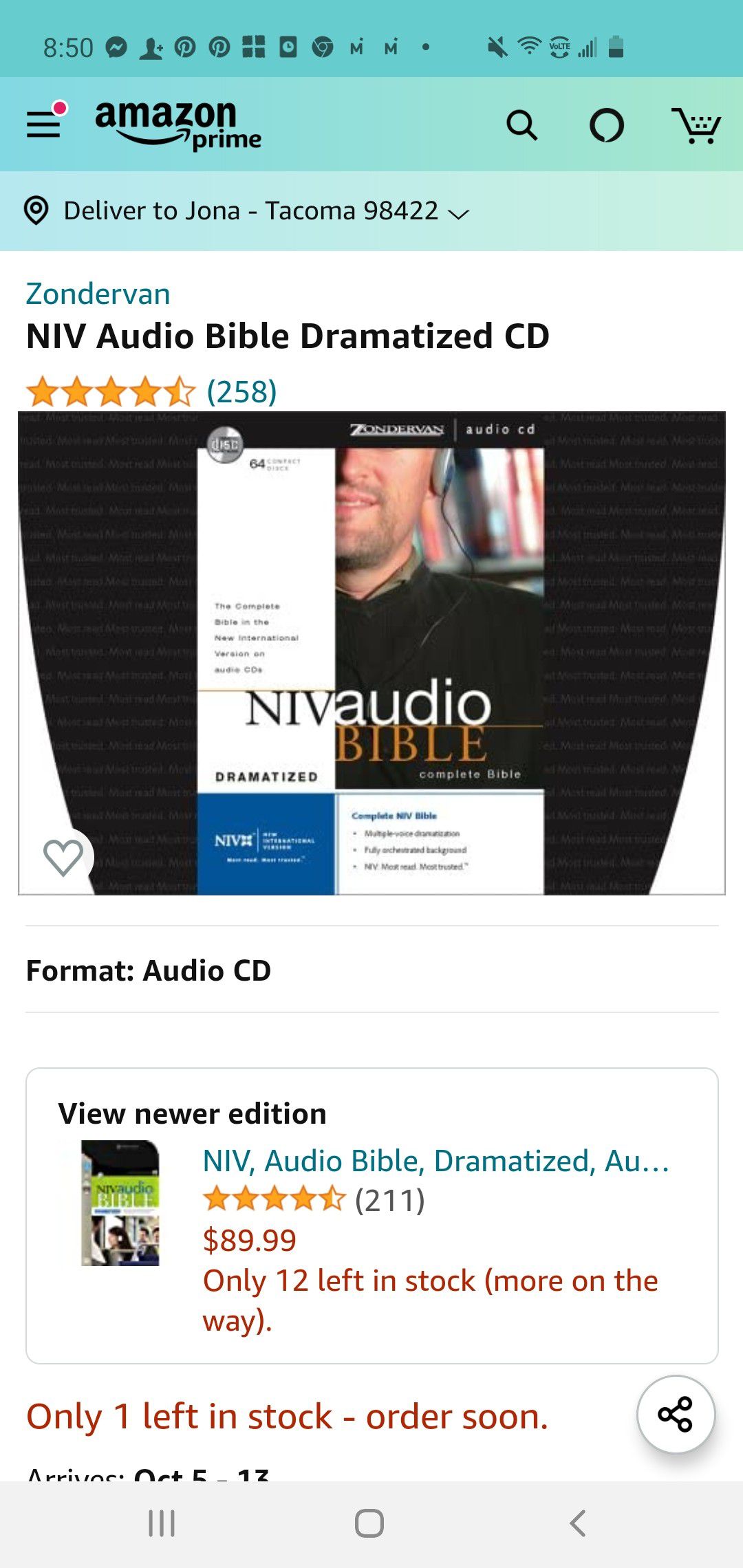 NIV Bible on CD