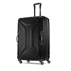 American Tourister Cargo Max 28" Hardside Large Checked Spinner Luggage Single Piece - Black