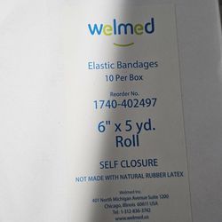elastic bandages- 6x5 yard10 per box
