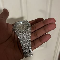 AP Style Moissanite watch No Box No Papers