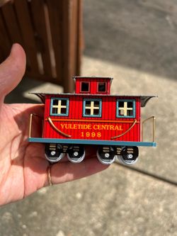 Hallmark Yuletide Central 1998 Caboose Ornament