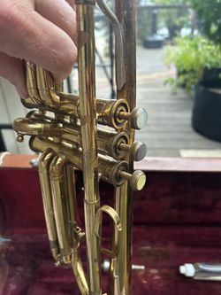 School trumpet vintage