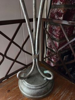 Vintage Metal Umbrella Stand