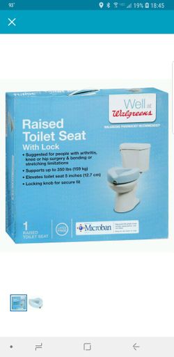 Walgreens toilet sale seat