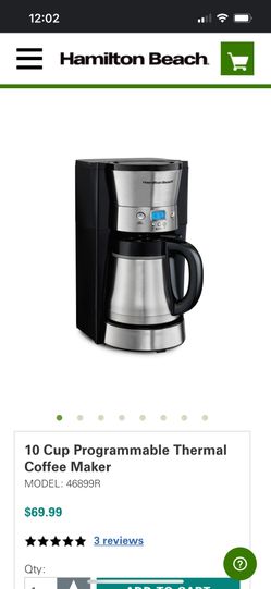 Hamilton Beach Coffee Machine 