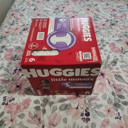 Huggies Diapers Size 6 with 44 Diapers