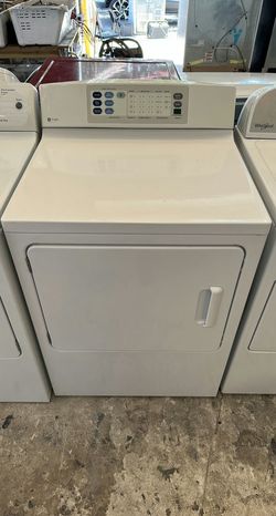 GE White 6.5 cu ft Electric Dryer