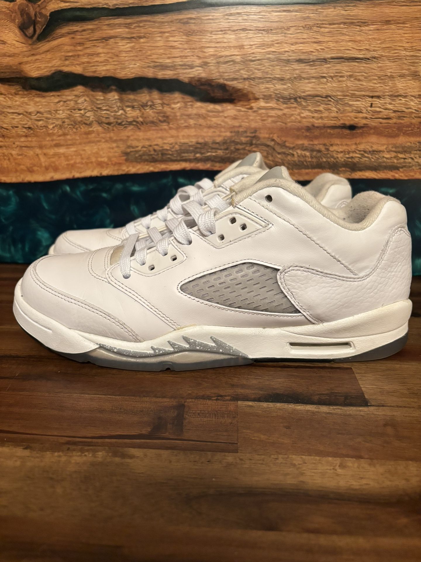Air Jordan 5 Retro Low GG White