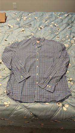 Brooks Brothers Blue Gingham Button Down