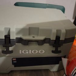 Igloo Cooler W/ Wheels + Handle