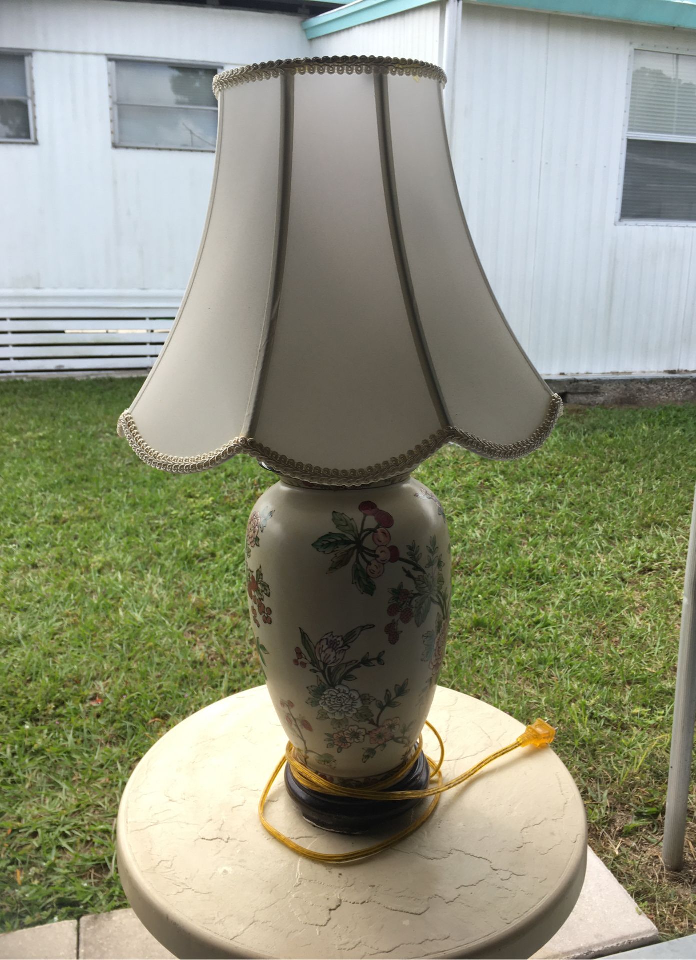 Lamp and shade