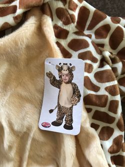 Kids giraffe costume