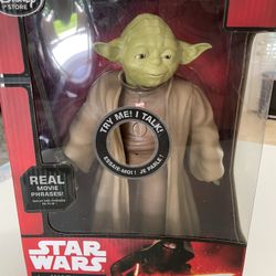 Star Wars / Disney Talking Yoda 10" Collector. Unopened. Batteries Needed!