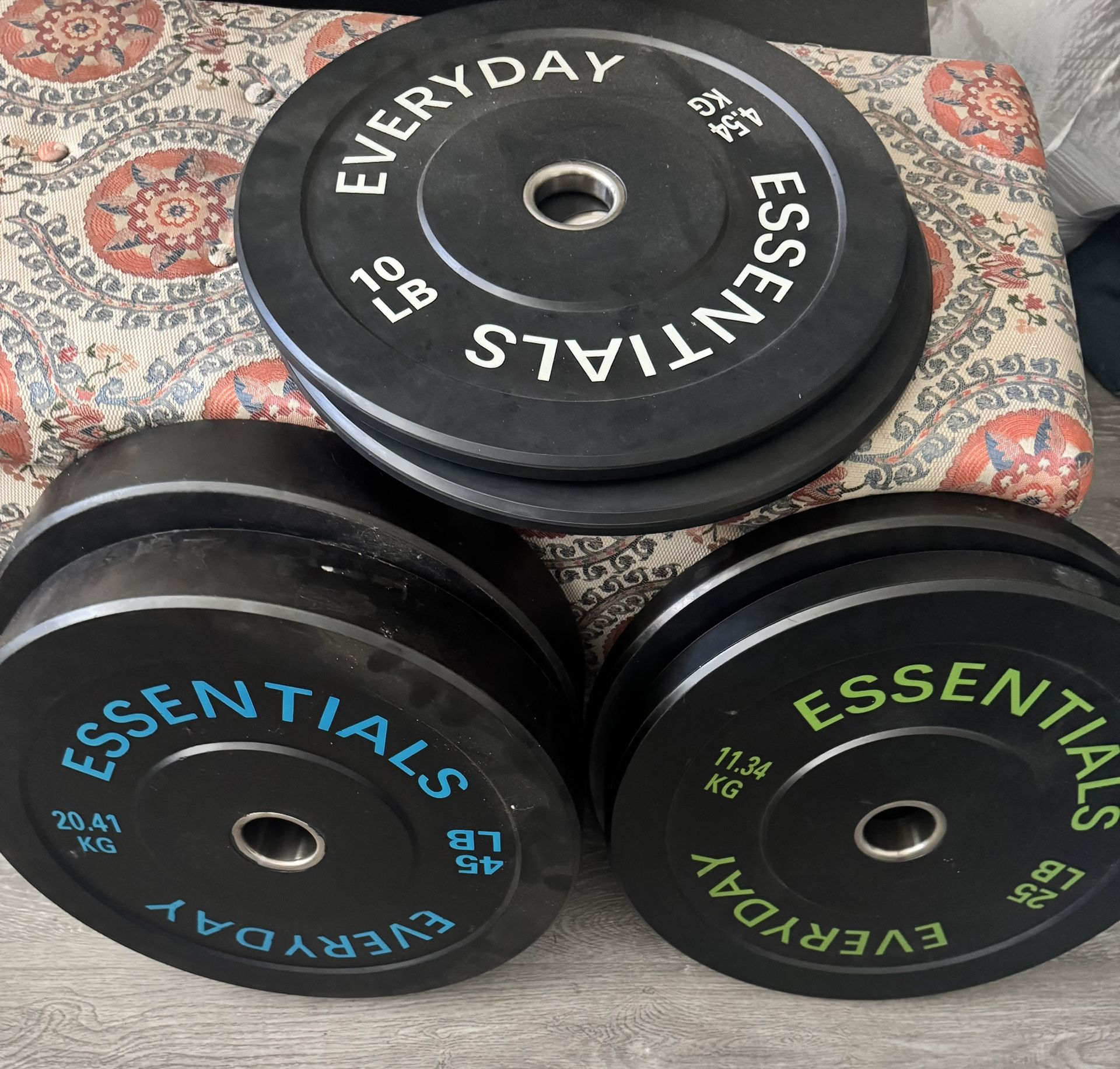 Everyday Essentials Bumper Plates Set