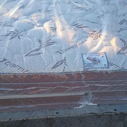 Brand new king size pillowtop mattress included box spring.