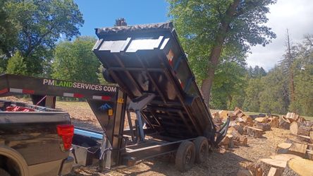 Gooseneck Big Tex 14' Dump Trailer - PRIVATE SELLER 14GX-14BK6SIRPD