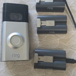 Ring Camera With 3 Batteries 