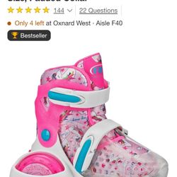 Girls Skates Medium (11J-2)