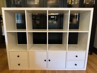 IKEA Kallax/Expedit Cube Shelf w add-ons