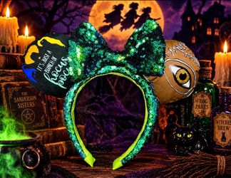 Hocus pocus Minnie Mouse ears