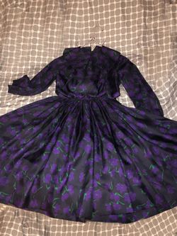 Original Anne Fogarty 1950s Dress in a SIZE XS