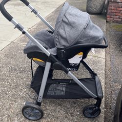 Stroller and car seat