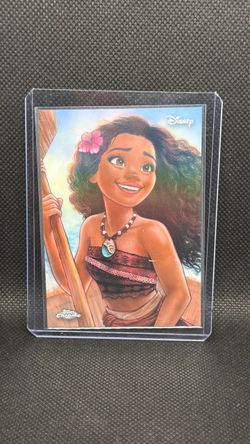 2026 Topps Chrome Disney Moana #AD-10 Art Of Disney SSP Case Hit