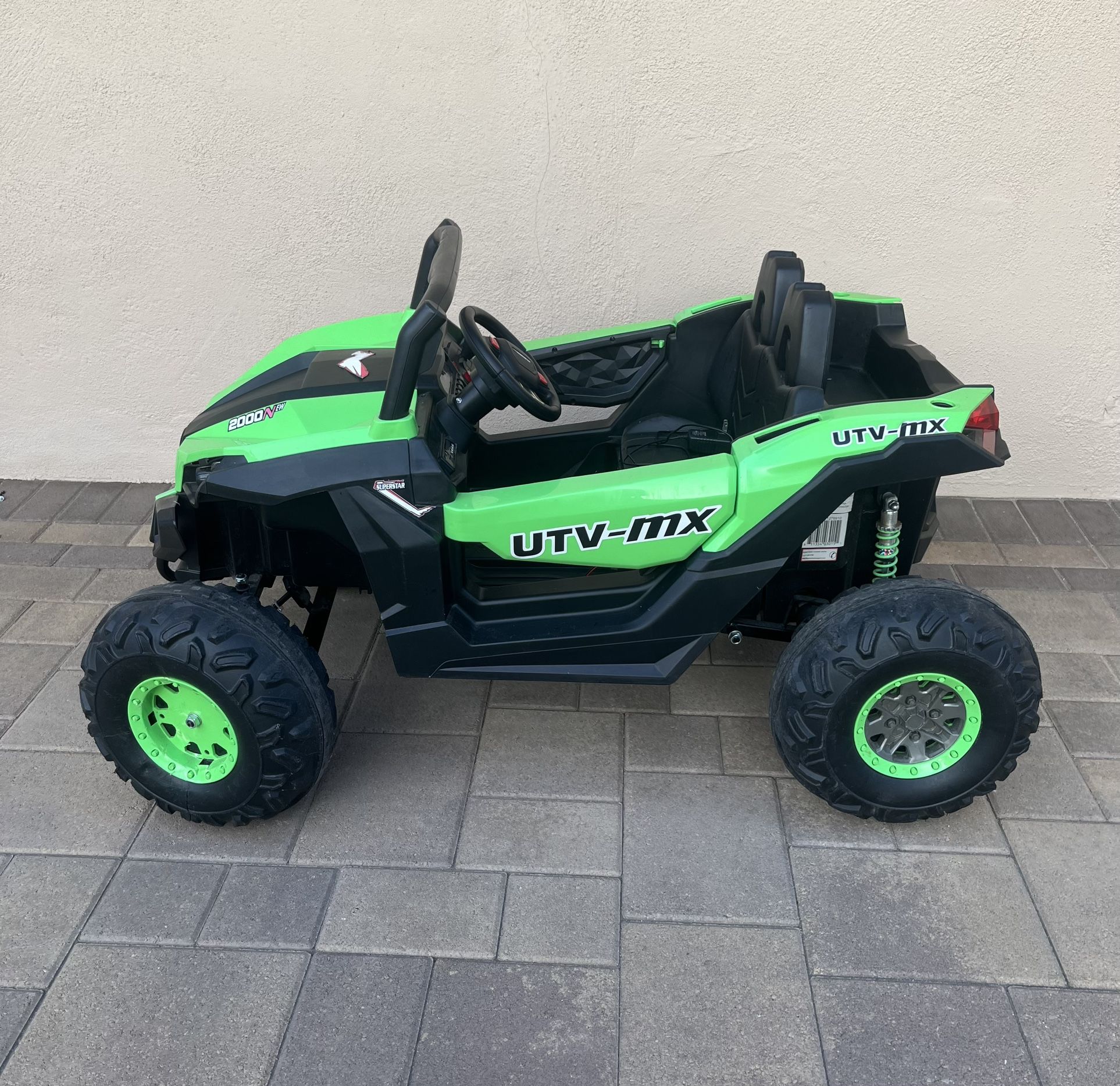 Mini Moto UTV 4X4 12V Green
